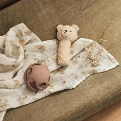 Lot de 2 housses matelas à langer en éponge Olive Green (50 x 70 cm)