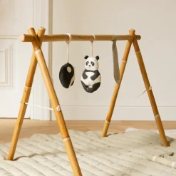 Lot de 3 jouets à suspendre bamboo Panda