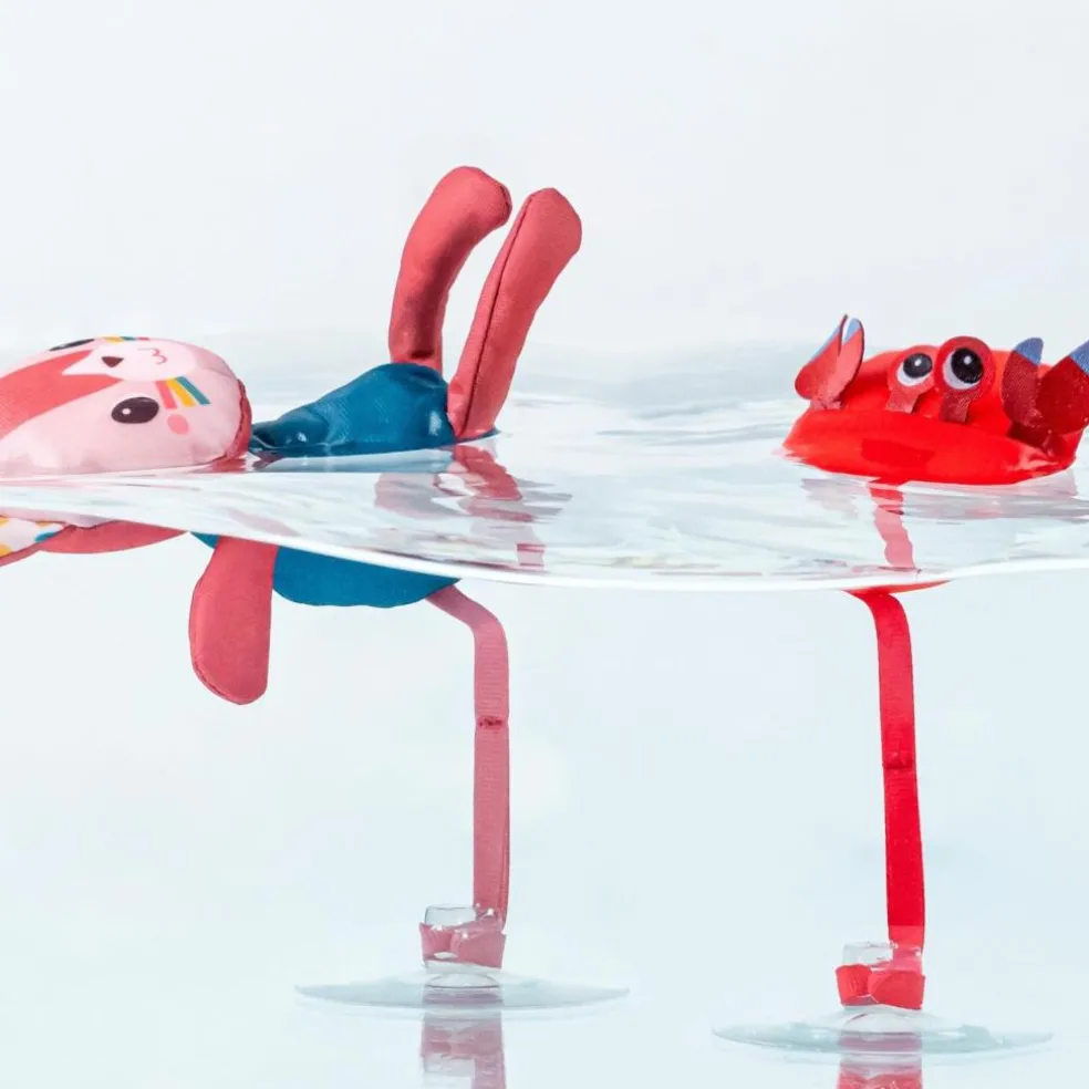 Lot de 3 jouets de bain à ventouse Jeanne