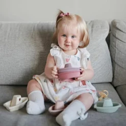 Lot de 5 jouets de bain Boats Petal