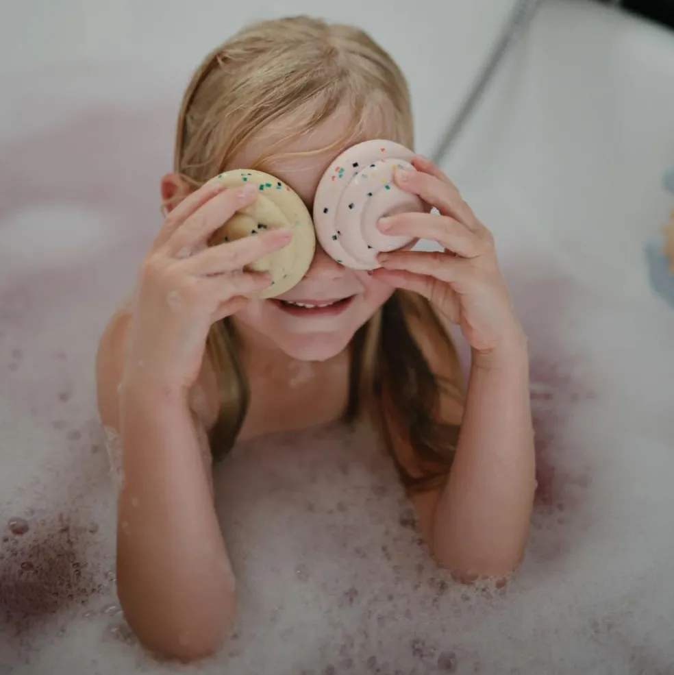 Lot de 4 jouets de bain Cupcake Mix and Max