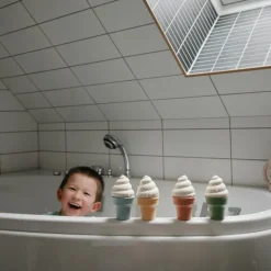 Lot de 4 jouets de bain Ice Cream