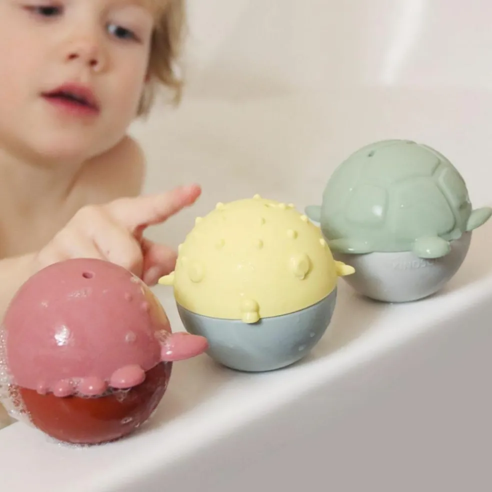 Lot de 3 jouets de bain Océan
