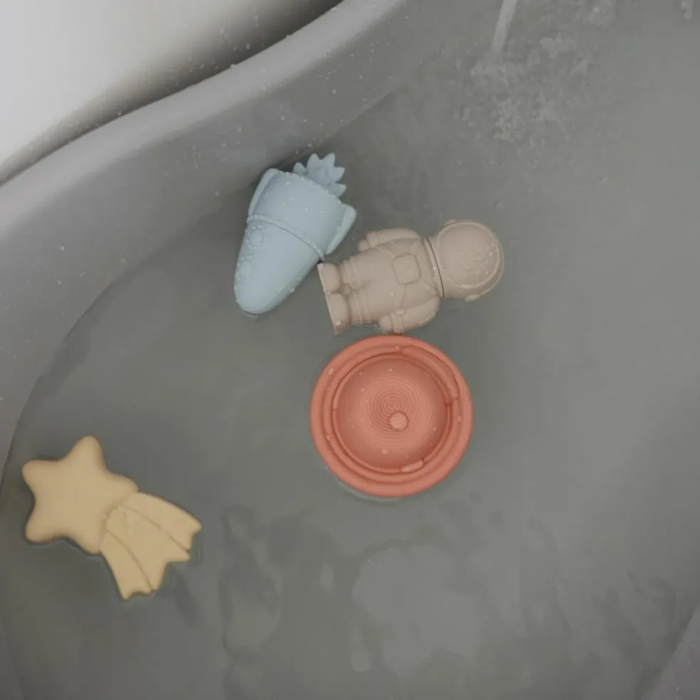 Lot de 4 jouets de bain Space