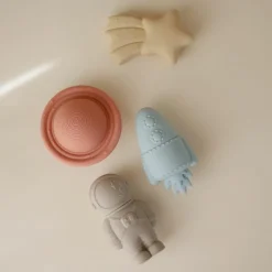 Lot de 4 jouets de bain Space