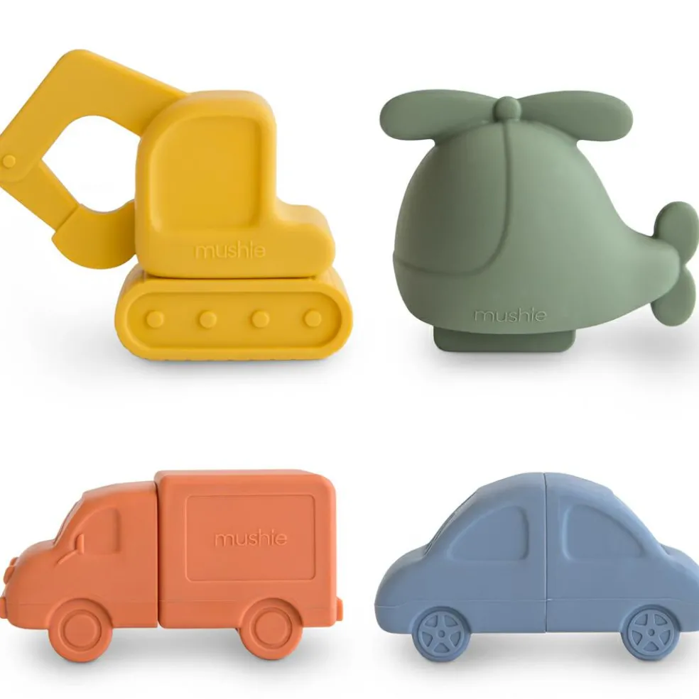 Lot de 4 jouets de bain Vehicules