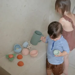 Lot de 3 jouets sensoriels Nesting Spheres Blush