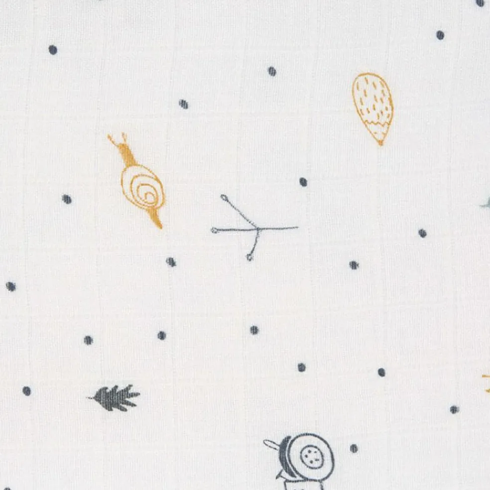 Lot de 3 langes en bambou vert d'eau Garden Explorer (80 x 80 cm)