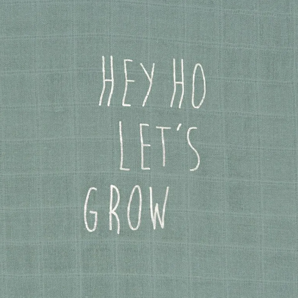 Lot de 3 langes en bambou vert d'eau Garden Explorer (80 x 80 cm)