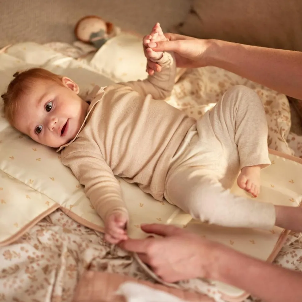 Lot de 3 langes en coton Bloomy (70 x 70 cm)