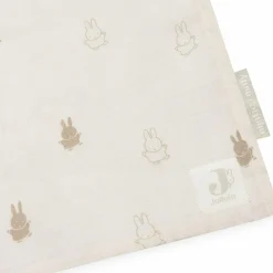 Lot de 2 langes en coton Happy Miffy Nougat (115 x 115 cm)