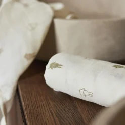 Lot de 2 langes en coton Happy Miffy Nougat (115 x 115 cm)