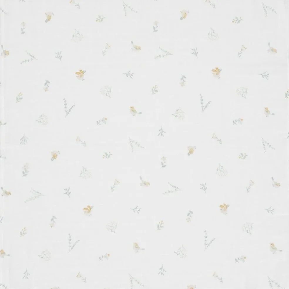 Lot de 3 langes en coton Lovely Birds (70 x 70 cm)