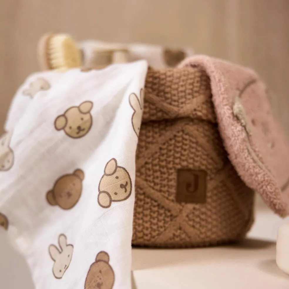 Lot de 3 langes en coton Miffy and Friends (70 x 70 cm)