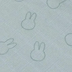 Lot de 3 langes en coton Miffy Silhouettes Sea Green (70 x 70 cm)