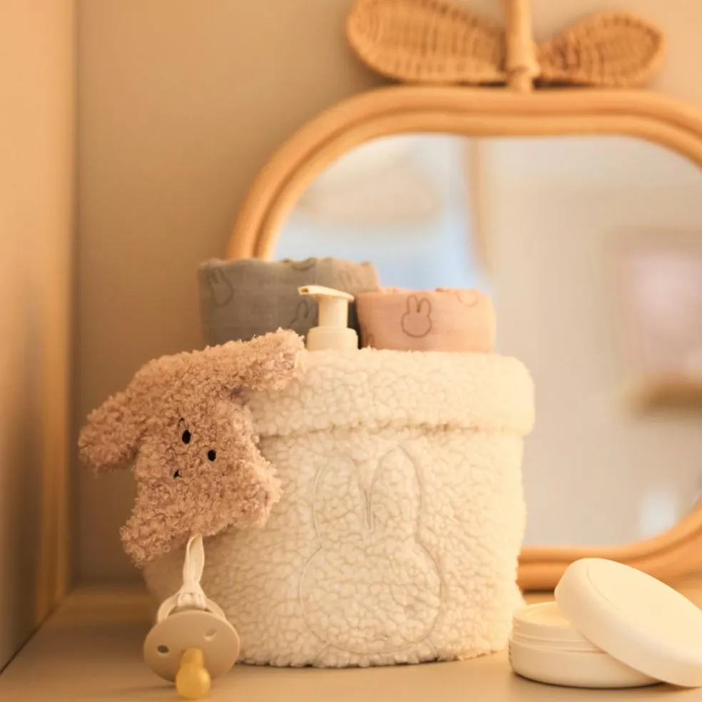 Lot de 3 langes en coton Miffy Silhouettes Sea Green (70 x 70 cm)