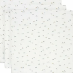 Lot de 3 langes en coton On the Go (70 x 70 cm)