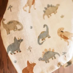 Lot de 3 langes en coton Roarsome (70 x 70 cm)