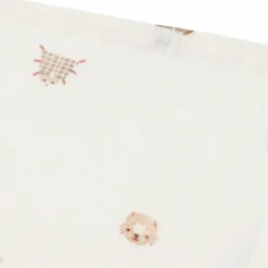 Lot de 3 langes en gaze de coton Animal Friends (70 x 70 cm)