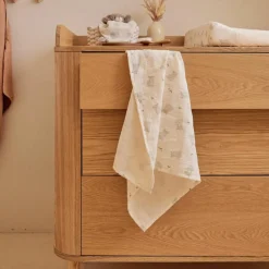 Lot de 3 langes en gaze de coton bio (70 x 70 cm)