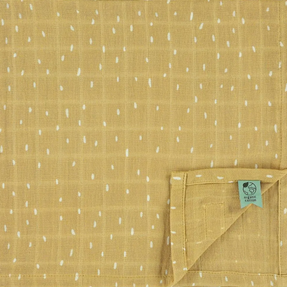 Lot de 3 langes en mousseline Lively Lion (55 x 55 cm)