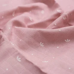 Lot de 3 langes en mousseline Pétales de Roses (70 x 70 cm)