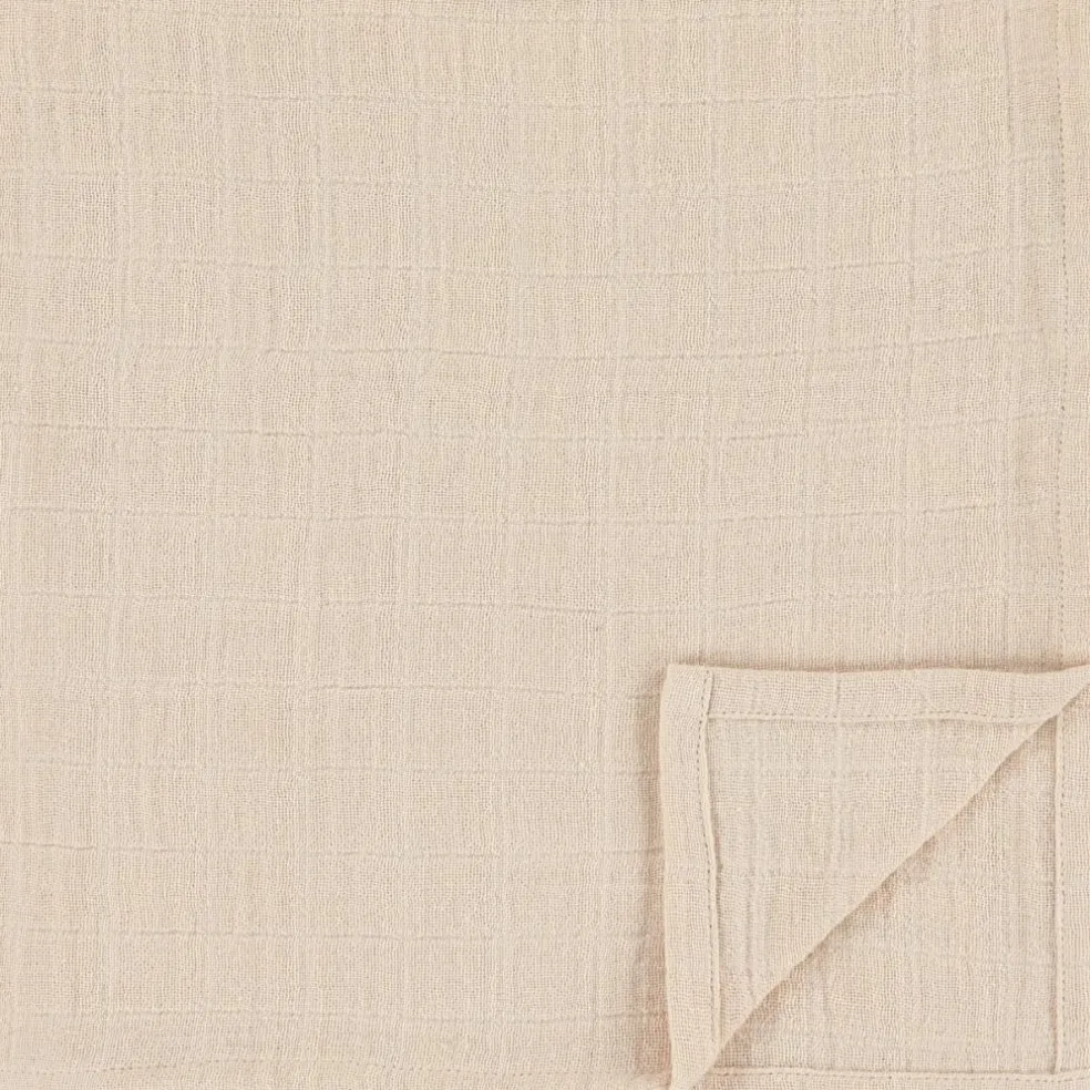 Lot de 3 langes en mousseline Rosy Rabbit (55 x 55 cm)