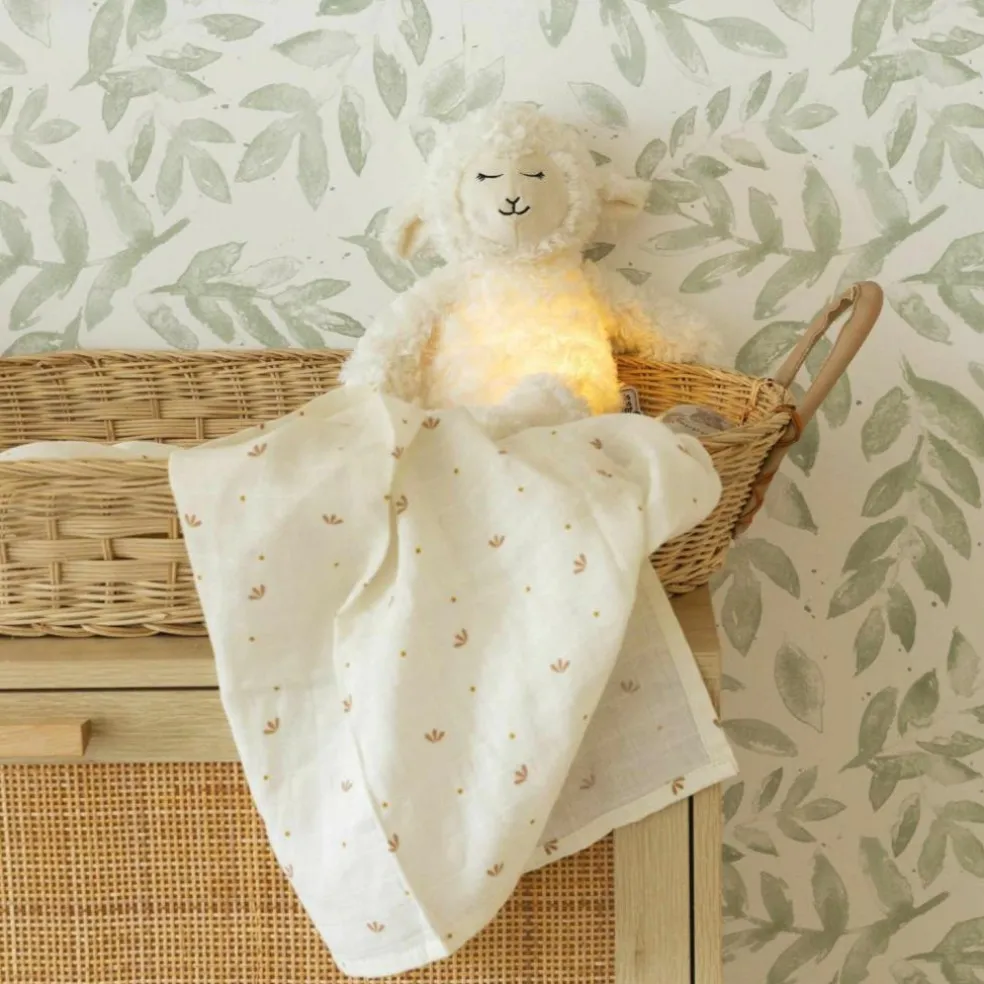 Lot de 3 langes en mousseline Gatsby écru (70 x 70 cm)