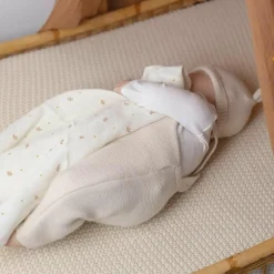 Lot de 3 langes en mousseline Gatsby écru (70 x 70 cm)