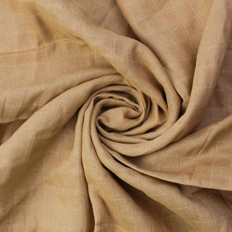 Lot de 3 langes en mousseline Gatsby écru (70 x 70 cm)