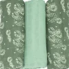 Lot de 3 langes en mousseline de coton Feuille (70 x 70 cm)
