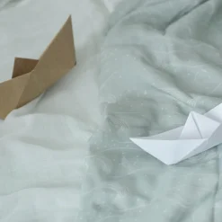 Lot de 3 langes en mousseline Au large de Nova (70 x 70 cm)