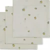 Lot de 3 langes en mousseline Lemon (65 x 65 cm)