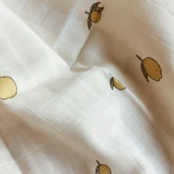 Lot de 3 langes en mousseline Lemon (65 x 65 cm)