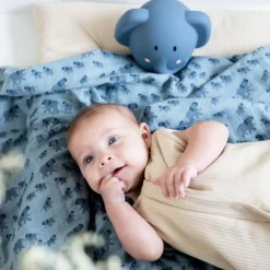 Lot de 3 langes en mousseline Enchanting Elephant (55 x 55 cm)