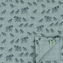 Lot de 3 langes en mousseline Enchanting Elephant (55 x 55 cm)