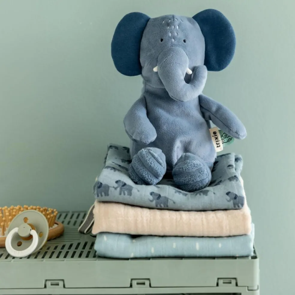 Lot de 3 langes en mousseline Enchanting Elephant (55 x 55 cm)