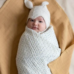 Lot de 3 langes en mousseline Capri (70 x 70 cm)