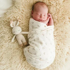 Lot de 3 langes Roseberry (70 x 70 cm)