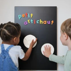 Lot de 2 magnets empreinte