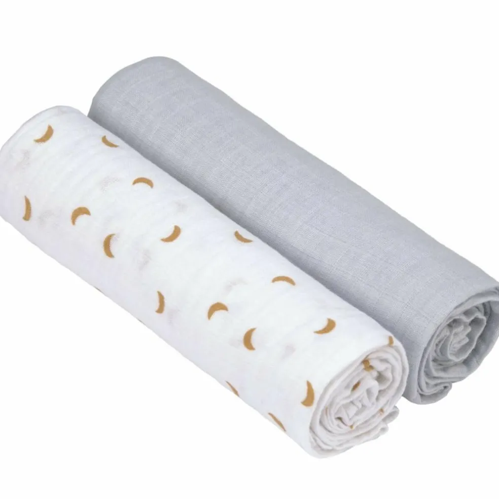 Lot de 2 maxi langes Adventure tracteur (120 x 120 cm)