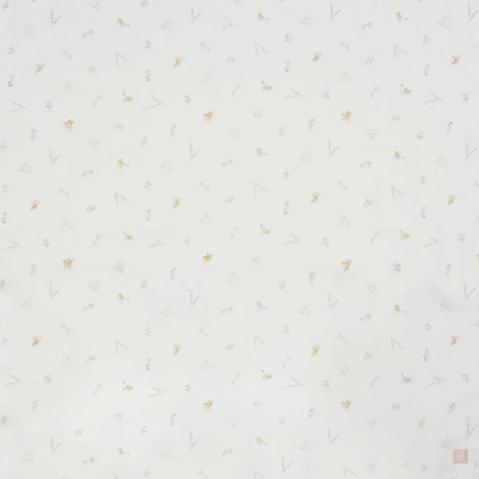 Lot de 2 maxi-langes en coton Lovely Birds (115 x 115 cm)