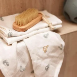 Lot de 2 maxi-langes en coton On the Go (115 x 115 cm)