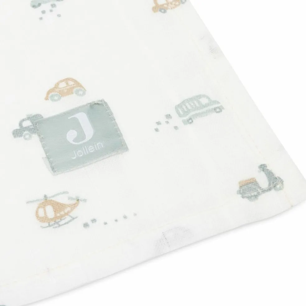 Lot de 2 maxi-langes en coton On the Go (115 x 115 cm)