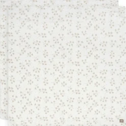 Lot de 2 maxi-langes en coton Leafy Dreams (115 x 115 cm)