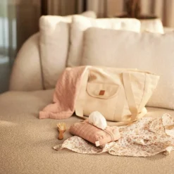 Lot de 2 maxi-langes en coton Bloomy (115 x 115 cm)