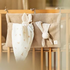 Lot de 2 maxi-langes en coton Animal Friends (115 x 115 cm)