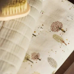 Lot de 2 maxi-langes en coton Tiny Park (115 x 115 cm)