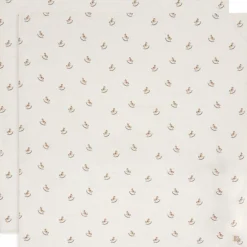 Lot de 2 maxi-langes en coton Nostalgic Ride (115 x 115 cm)