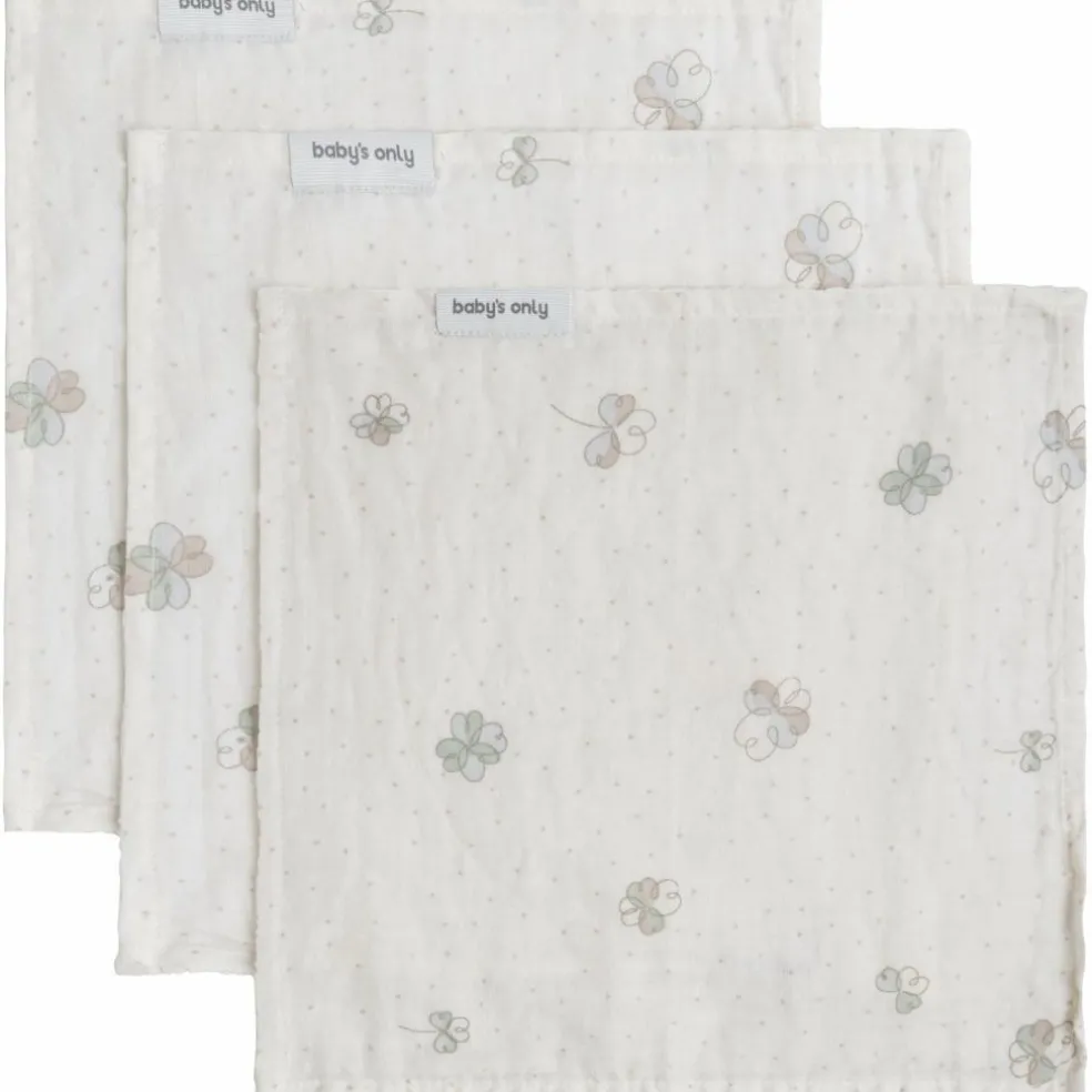 Lot de 3 mini lange Tender Clover (30 x 30 cm)